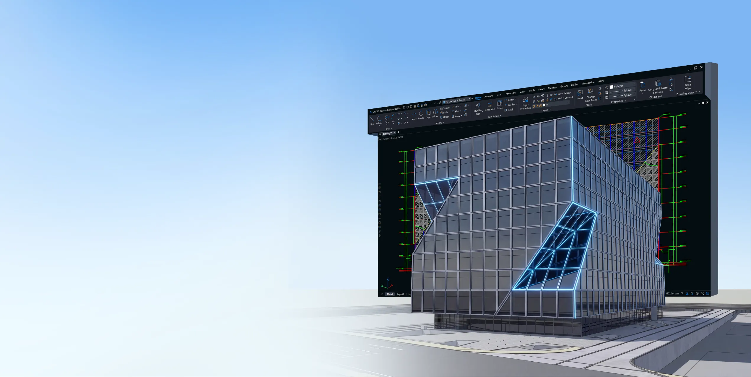 Banner central de ZWCAD 2027